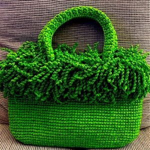 Kate chan straw purse